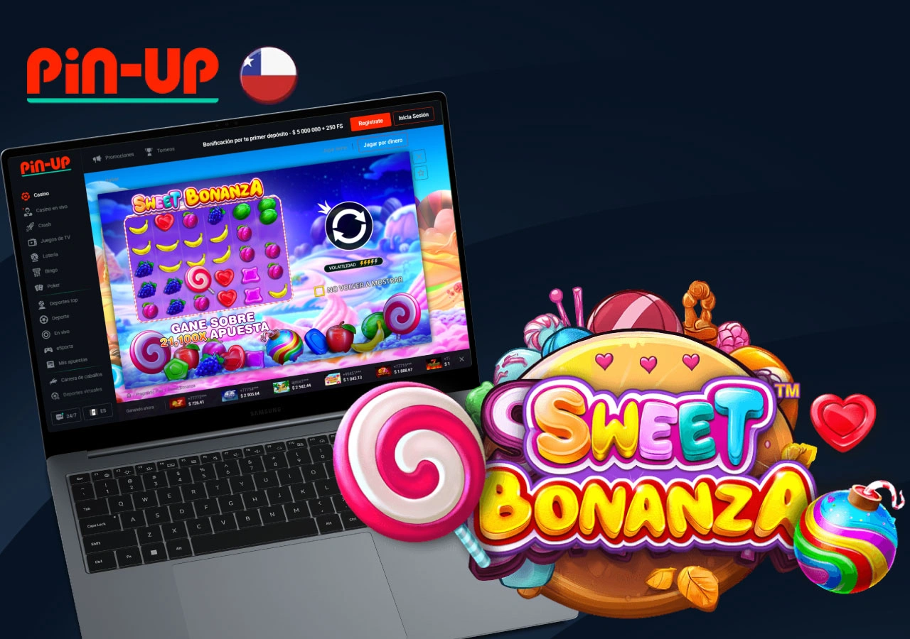 Página de demostración de Sweet Bonanza
